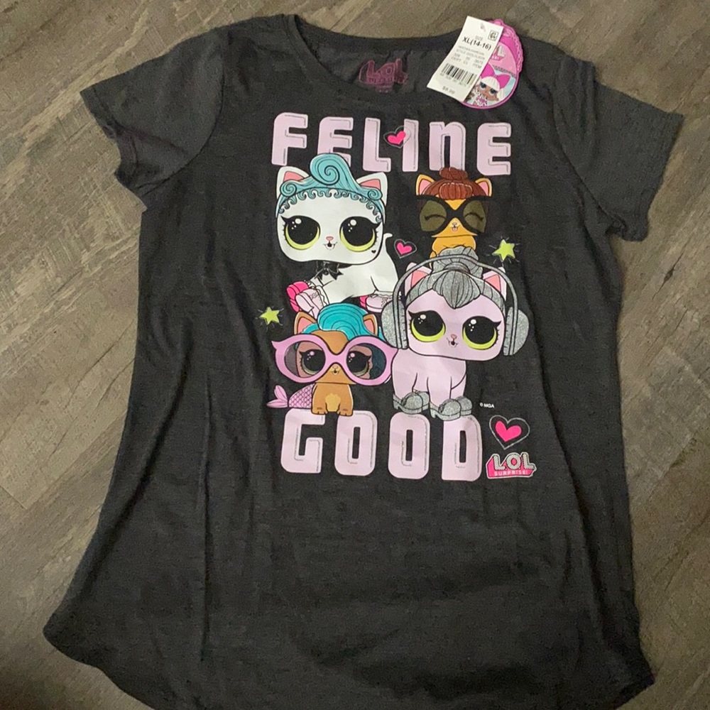 Short sleeve cotton LOL Surprise tshirt